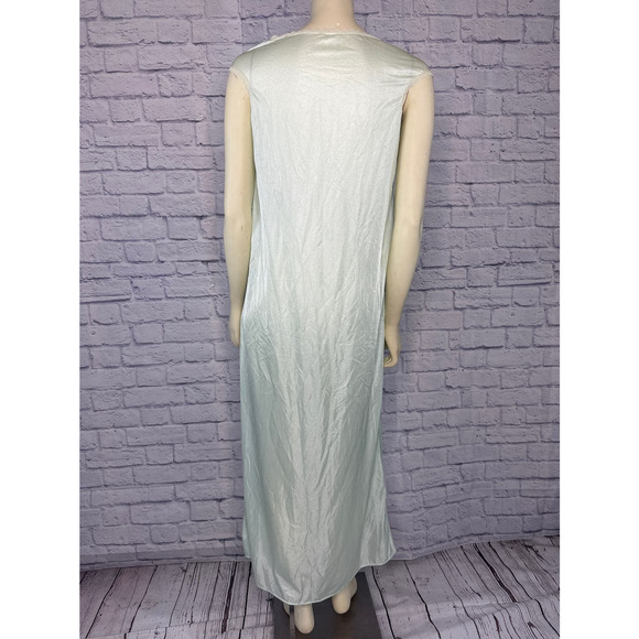 American Vintage 60's Nightgown Lingerie Slip bundle of 2 pink & green size XS - Picture 11 of 11